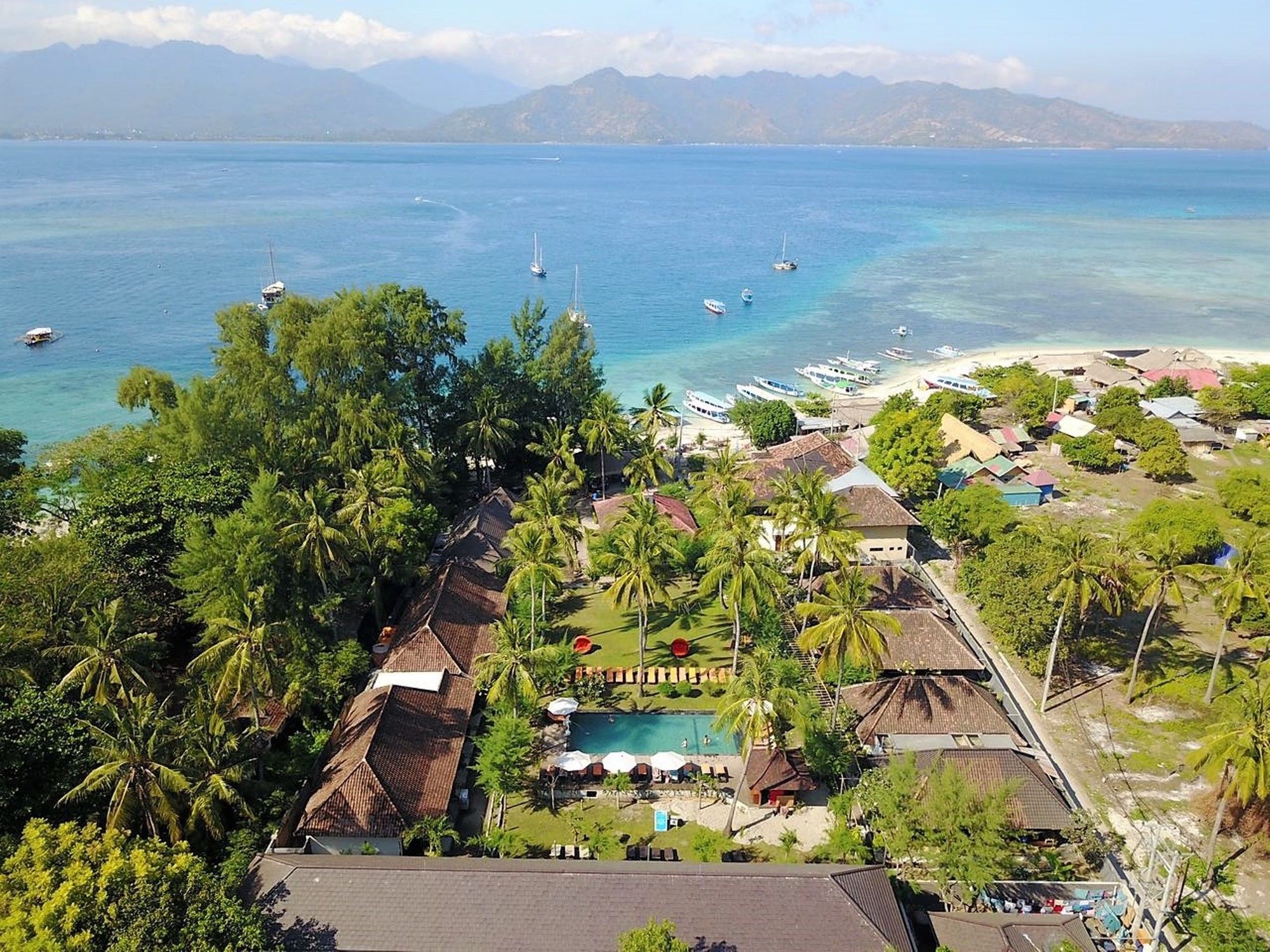 Royal Regantris Villa Karang Gili Air Exterior foto